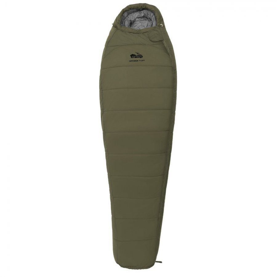 Спальный мешок кокон Tramp Oimyakon T-Loft Regular Olive (левый) -30°C TRS-048R-oliv-LT