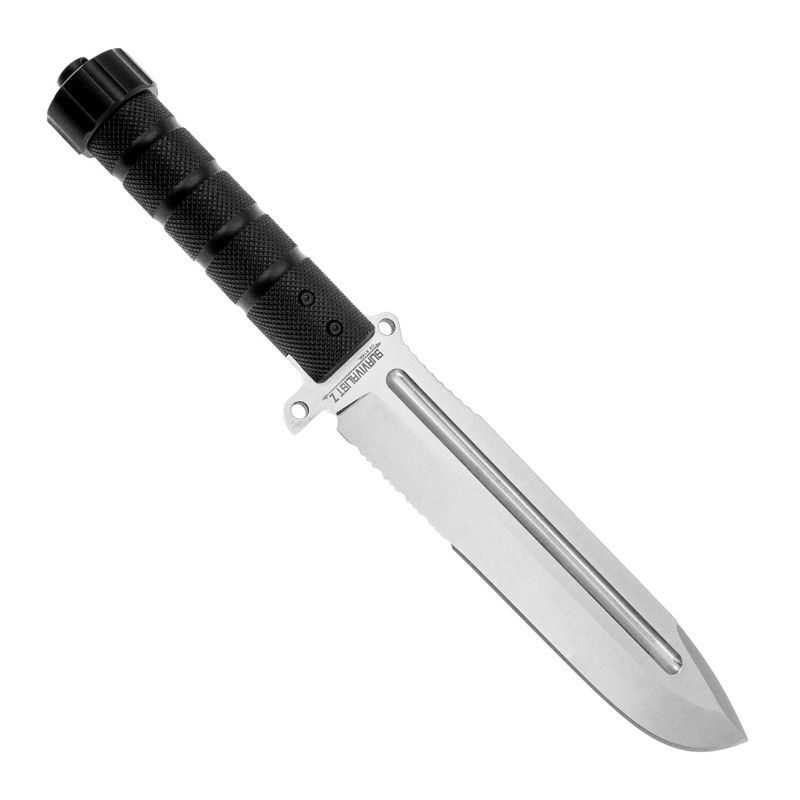 Нож Kizlyar Supreme Survivalist Z D2 SW Black Aluminium Handle