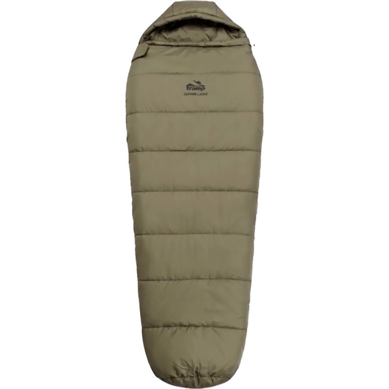 Спальный мешок кокон Tramp Zephir Light Regular Olive ( правый ) 220*80*55 см (-15°C), TRS-062R-oliv-RT
