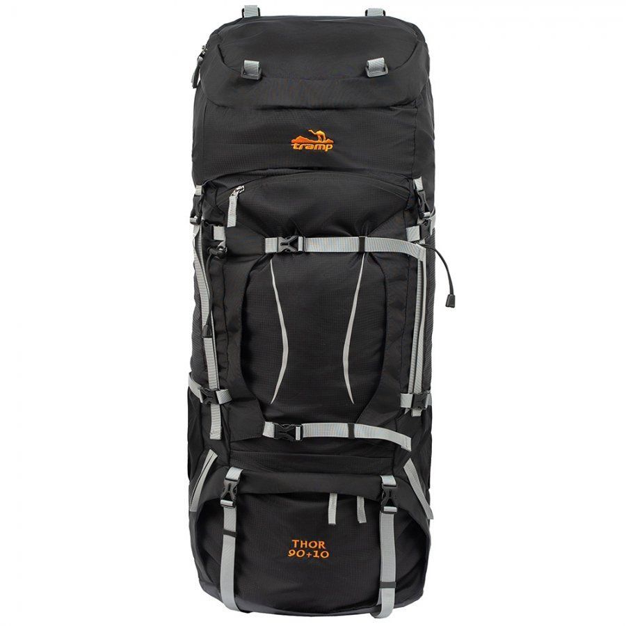 Рюкзак туристический Tramp THOR 90+10 л ( чёрный ) TRP-053blk