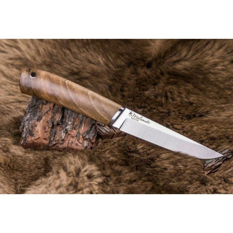Нож Malamut Niolox SW (Stonewash,дерево)