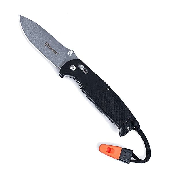 Нож туристический Ganzo G7412-BK-WS складной