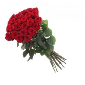 

Букет из 25 красных роз (60 см)