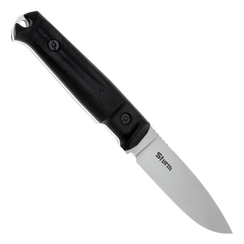 Нож Kizlyar Supreme Sturm PGK TW Black Kraton Handle