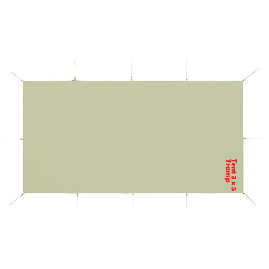 Тент TRAMP 3x5 м Полиэстер, Sand UV 50, TRT-101s