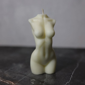 Свеча натуральная ручной работы Woman's Body