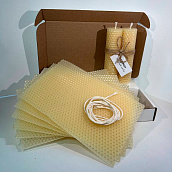 Набор для изготовления свечей из вощины, белый