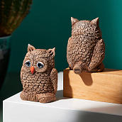 Статуэтка - свистулька Сова