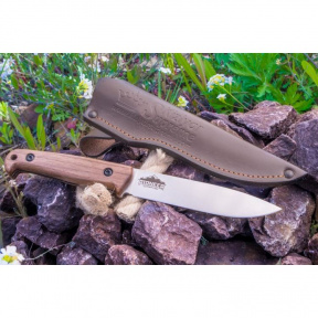 Нож Pioneer AUS-8 SW (Stonewash,дерево)