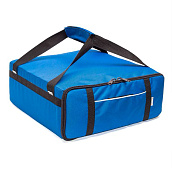 Сумка термос для пиццы 35х35х10 ZUBRAVA, синий