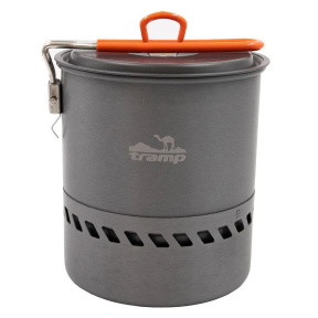 Котелок туристический Tramp Firebird с термообменником из анодированного алюминия 1.5 л TRC-118