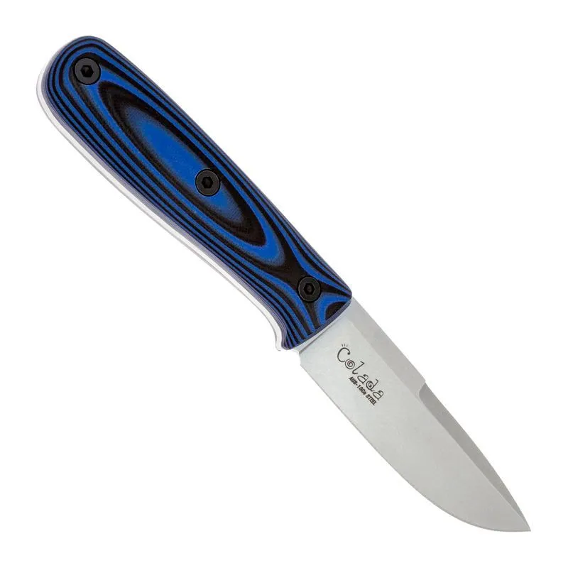 Нож Kizlyar Supreme Colada AUS-10Co SW G10 Black-Blue Handle