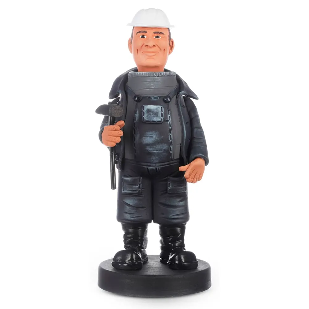 Фигурка Строитель кивающий