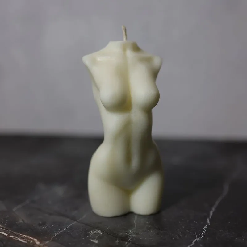 Свеча натуральная ручной работы Woman's Body