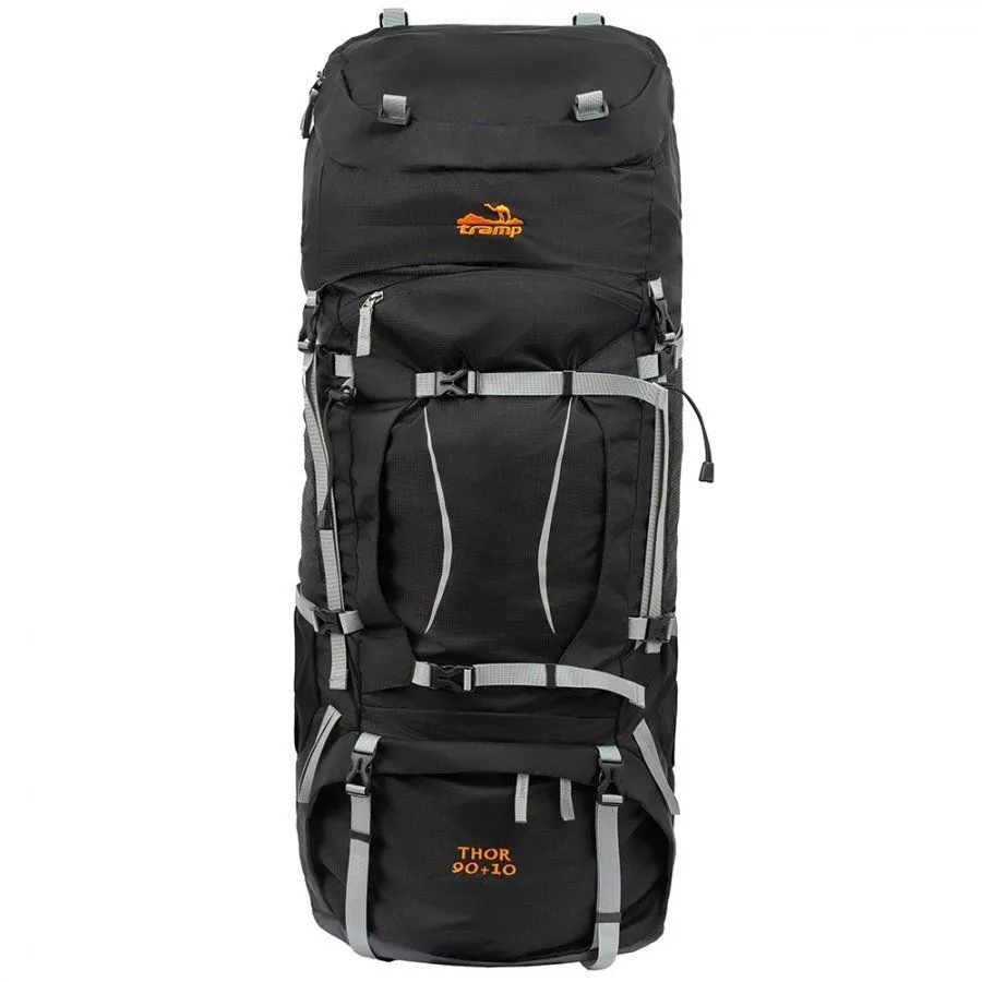 Рюкзак туристический Tramp THOR 90+10 л ( чёрный ) TRP-053blk