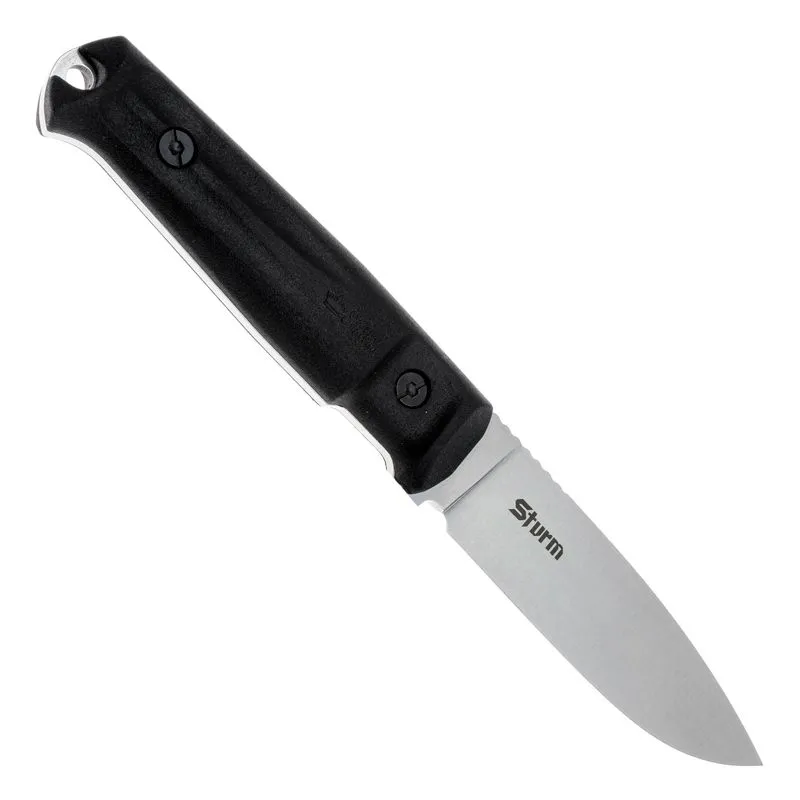 Нож Kizlyar Supreme Sturm PGK TW Black Kraton Handle