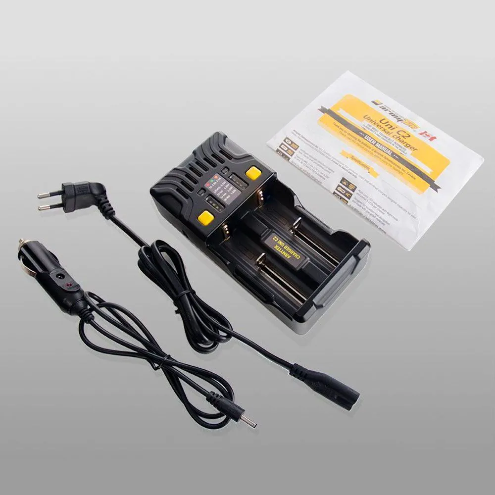 Зарядное устройство Armytek Uni C2 двухканальное