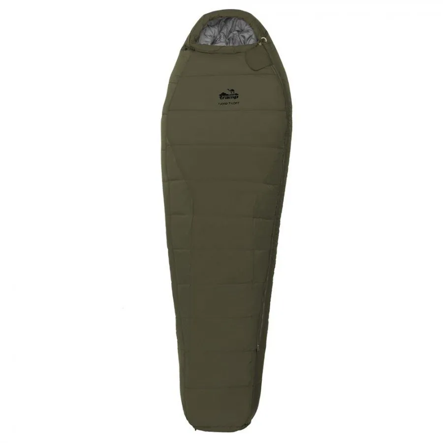 Спальный мешок кокон Tramp Fjord T-Loft Regular Olive (левый) -20°C TRS-049R-oliv-LT