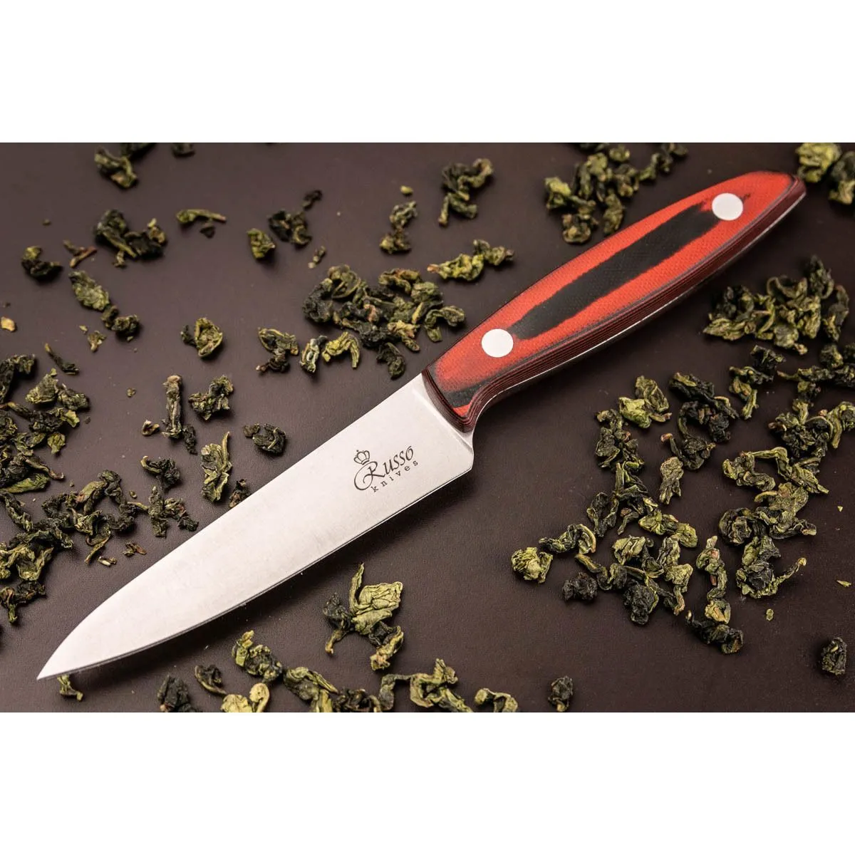 Нож кухонный Alexander S AUS-8 Red