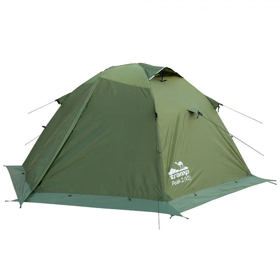 Палатка TRAMP Peak 2 Green ( V2 ), TRT-25g