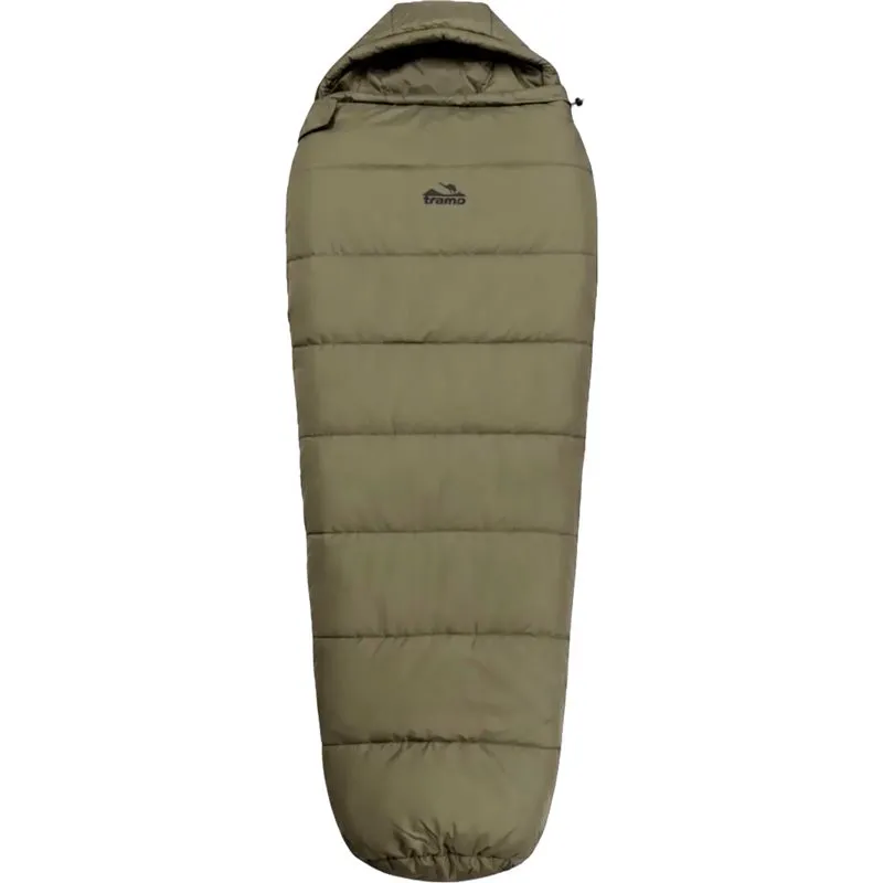 Спальный мешок кокон Tramp Windy Light Regular Olive ( левый ) 220*80*55 см (-10°C), TRS-055R-oliv-LT