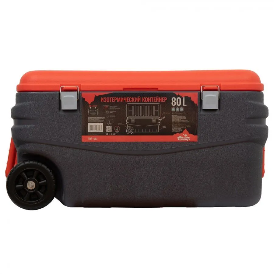 Изотермический Контейнер Tramp на 80 литров с колесиками TRP-061